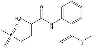  2-(2-amino-4-methanesulfonylbutanamido)-N-methylbenzamide