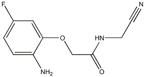 2-(2-amino-5-fluorophenoxy)-N-(cyanomethyl)acetamide