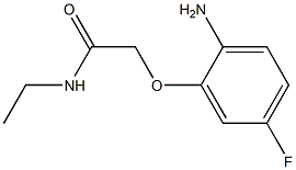 2-(2-amino-5-fluorophenoxy)-N-ethylacetamide
