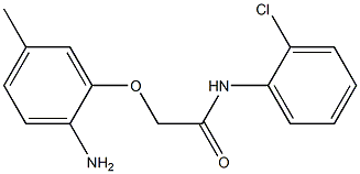 2-(2-amino-5-methylphenoxy)-N-(2-chlorophenyl)acetamide