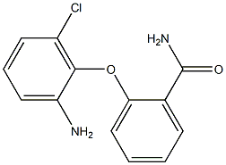 2-(2-amino-6-chlorophenoxy)benzamide