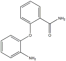 2-(2-aminophenoxy)benzamide Struktur