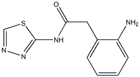 2-(2-aminophenyl)-N-(1,3,4-thiadiazol-2-yl)acetamide