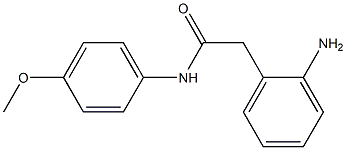2-(2-aminophenyl)-N-(4-methoxyphenyl)acetamide Structure