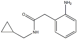 2-(2-aminophenyl)-N-(cyclopropylmethyl)acetamide Structure