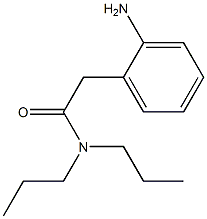 2-(2-aminophenyl)-N,N-dipropylacetamide Struktur