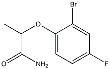  2-(2-bromo-4-fluorophenoxy)propanamide