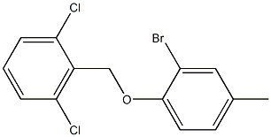 2-(2-bromo-4-methylphenoxymethyl)-1,3-dichlorobenzene