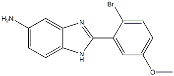 2-(2-bromo-5-methoxyphenyl)-1H-benzimidazol-5-amine|