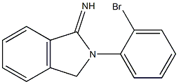 2-(2-bromophenyl)-2,3-dihydro-1H-isoindol-1-imine|