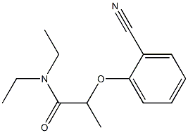 2-(2-cyanophenoxy)-N,N-diethylpropanamide