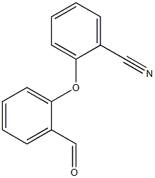 2-(2-formylphenoxy)benzonitrile Structure