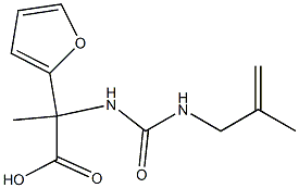  2-(2-furyl)-2-({[(2-methylprop-2-enyl)amino]carbonyl}amino)propanoic acid