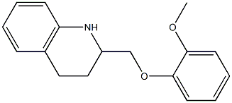 2-(2-methoxyphenoxymethyl)-1,2,3,4-tetrahydroquinoline