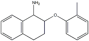 2-(2-methylphenoxy)-1,2,3,4-tetrahydronaphthalen-1-amine