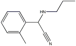 2-(2-methylphenyl)-2-(propylamino)acetonitrile