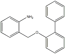 2-(2-phenylphenoxymethyl)aniline 化学構造式
