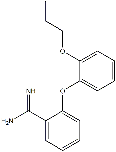 2-(2-propoxyphenoxy)benzene-1-carboximidamide