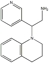 2-(3,4-dihydroquinolin-1(2H)-yl)-2-pyridin-3-ylethanamine,,结构式