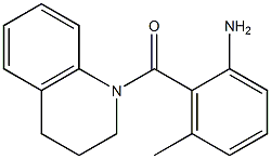 2-(3,4-dihydroquinolin-1(2H)-ylcarbonyl)-3-methylaniline Structure