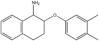 2-(3,4-dimethylphenoxy)-1,2,3,4-tetrahydronaphthalen-1-amine