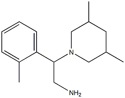 2-(3,5-dimethylpiperidin-1-yl)-2-(2-methylphenyl)ethanamine