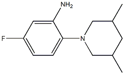  2-(3,5-dimethylpiperidin-1-yl)-5-fluoroaniline