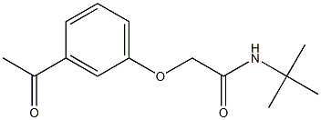 2-(3-acetylphenoxy)-N-(tert-butyl)acetamide