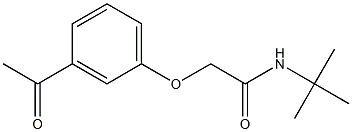 2-(3-acetylphenoxy)-N-(tert-butyl)acetamide|