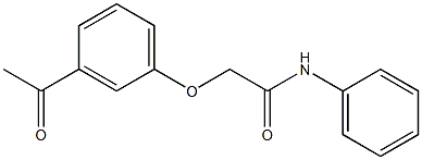 2-(3-acetylphenoxy)-N-phenylacetamide