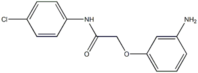 2-(3-aminophenoxy)-N-(4-chlorophenyl)acetamide