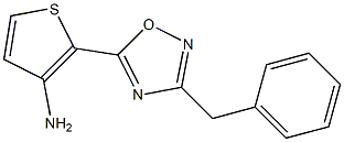 2-(3-benzyl-1,2,4-oxadiazol-5-yl)thiophen-3-amine