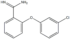 2-(3-chlorophenoxy)benzene-1-carboximidamide