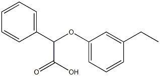 2-(3-ethylphenoxy)-2-phenylacetic acid