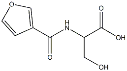  2-(3-furoylamino)-3-hydroxypropanoic acid