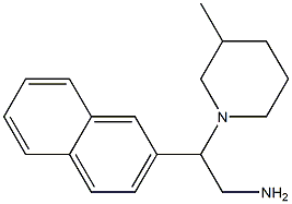 2-(3-methylpiperidin-1-yl)-2-(naphthalen-2-yl)ethan-1-amine