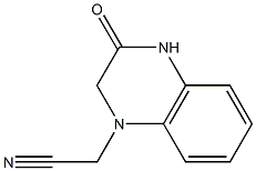 2-(3-oxo-1,2,3,4-tetrahydroquinoxalin-1-yl)acetonitrile Structure