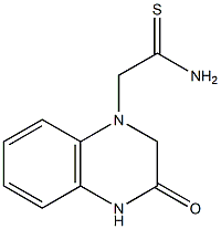 2-(3-oxo-1,2,3,4-tetrahydroquinoxalin-1-yl)ethanethioamide|