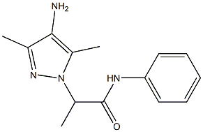 2-(4-amino-3,5-dimethyl-1H-pyrazol-1-yl)-N-phenylpropanamide