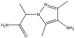 2-(4-amino-3,5-dimethyl-1H-pyrazol-1-yl)propanamide