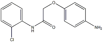 2-(4-aminophenoxy)-N-(2-chlorophenyl)acetamide