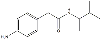  2-(4-aminophenyl)-N-(3-methylbutan-2-yl)acetamide