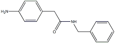 2-(4-aminophenyl)-N-benzylacetamide Structure