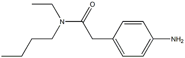  2-(4-aminophenyl)-N-butyl-N-ethylacetamide