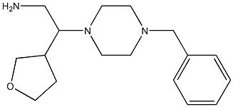 2-(4-benzylpiperazin-1-yl)-2-(oxolan-3-yl)ethan-1-amine