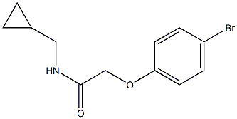  2-(4-bromophenoxy)-N-(cyclopropylmethyl)acetamide