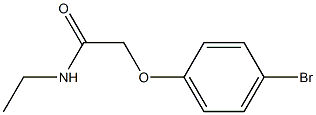  2-(4-bromophenoxy)-N-ethylacetamide