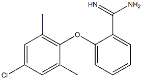  2-(4-chloro-2,6-dimethylphenoxy)benzene-1-carboximidamide