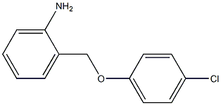 2-(4-chlorophenoxymethyl)aniline Structure