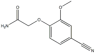 2-(4-cyano-2-methoxyphenoxy)acetamide